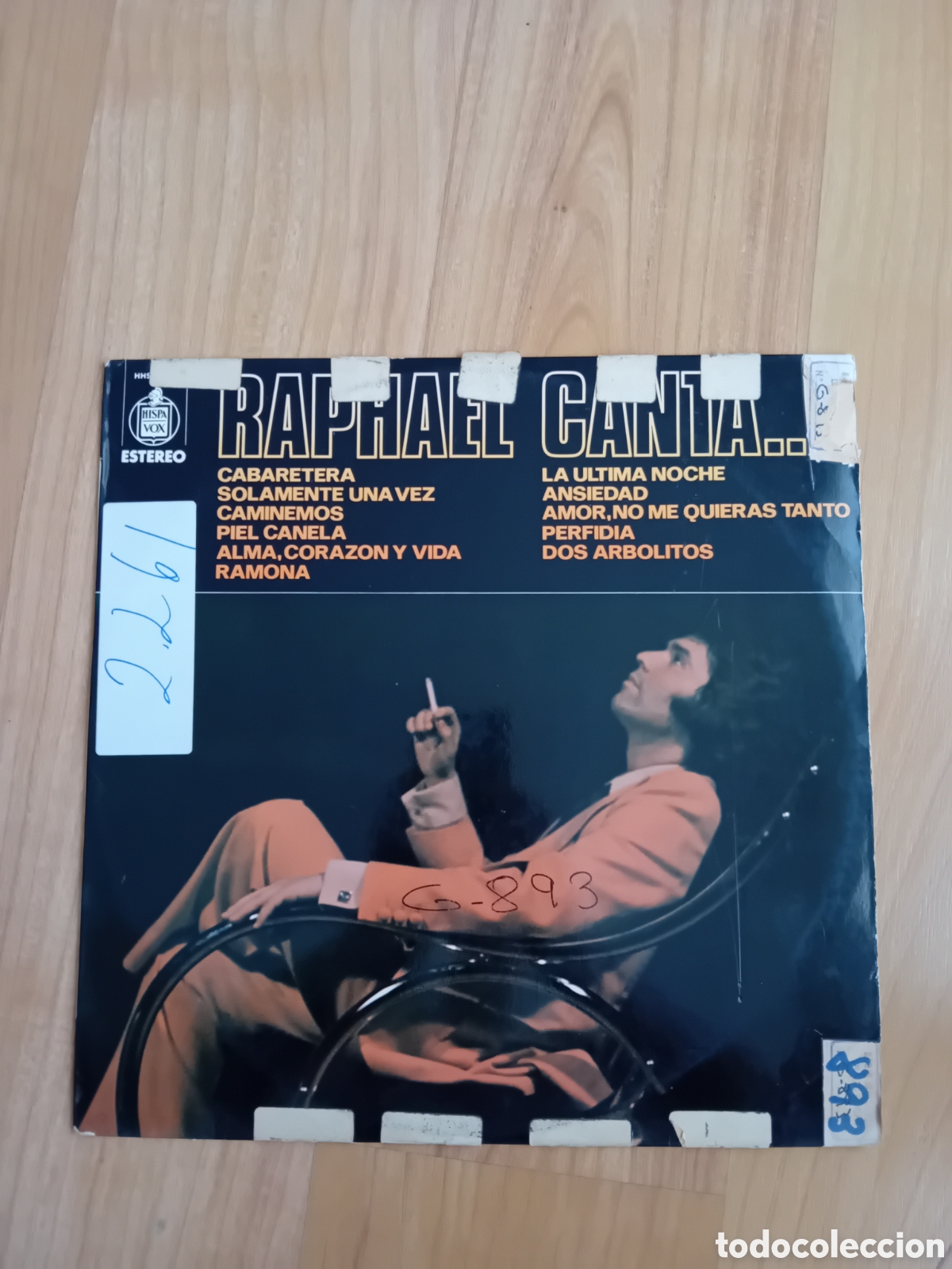 Discos de vinilo: RAPHAEL CANTA......... - Foto 1