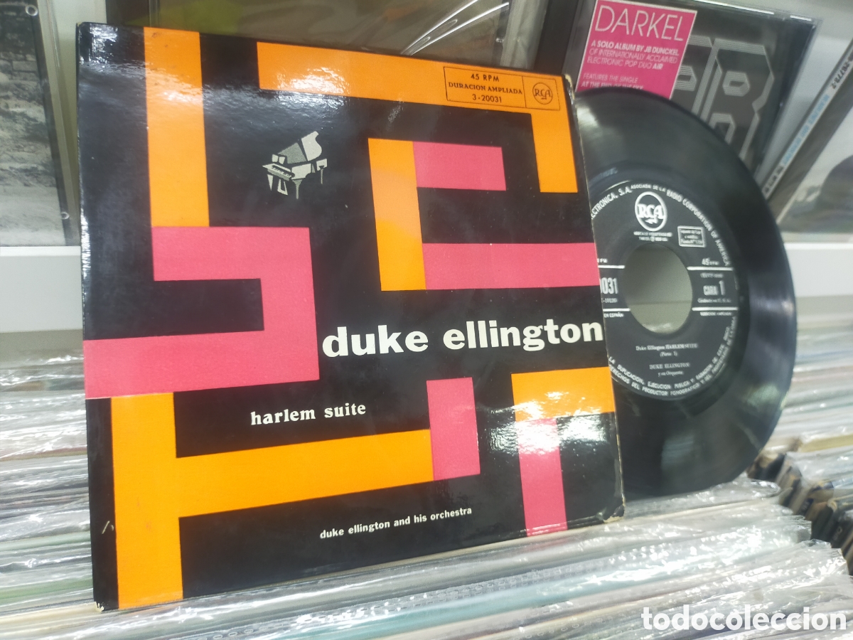 Discos de vinilo: Duke ellington single Harlem suite Espa&ntilde;a - Foto 1