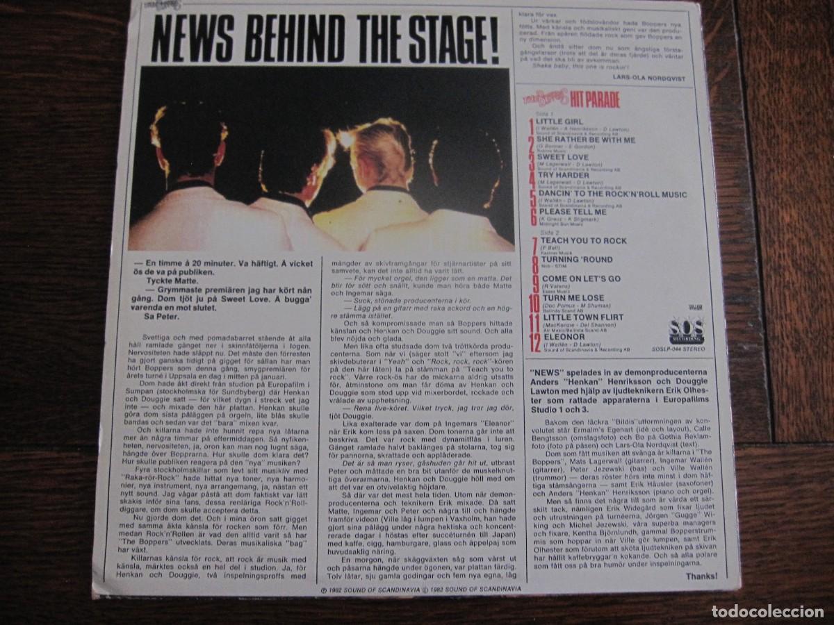 Discos de vinilo: THE BOPPERS &rdquo;News&rdquo; 1982 - Foto 2