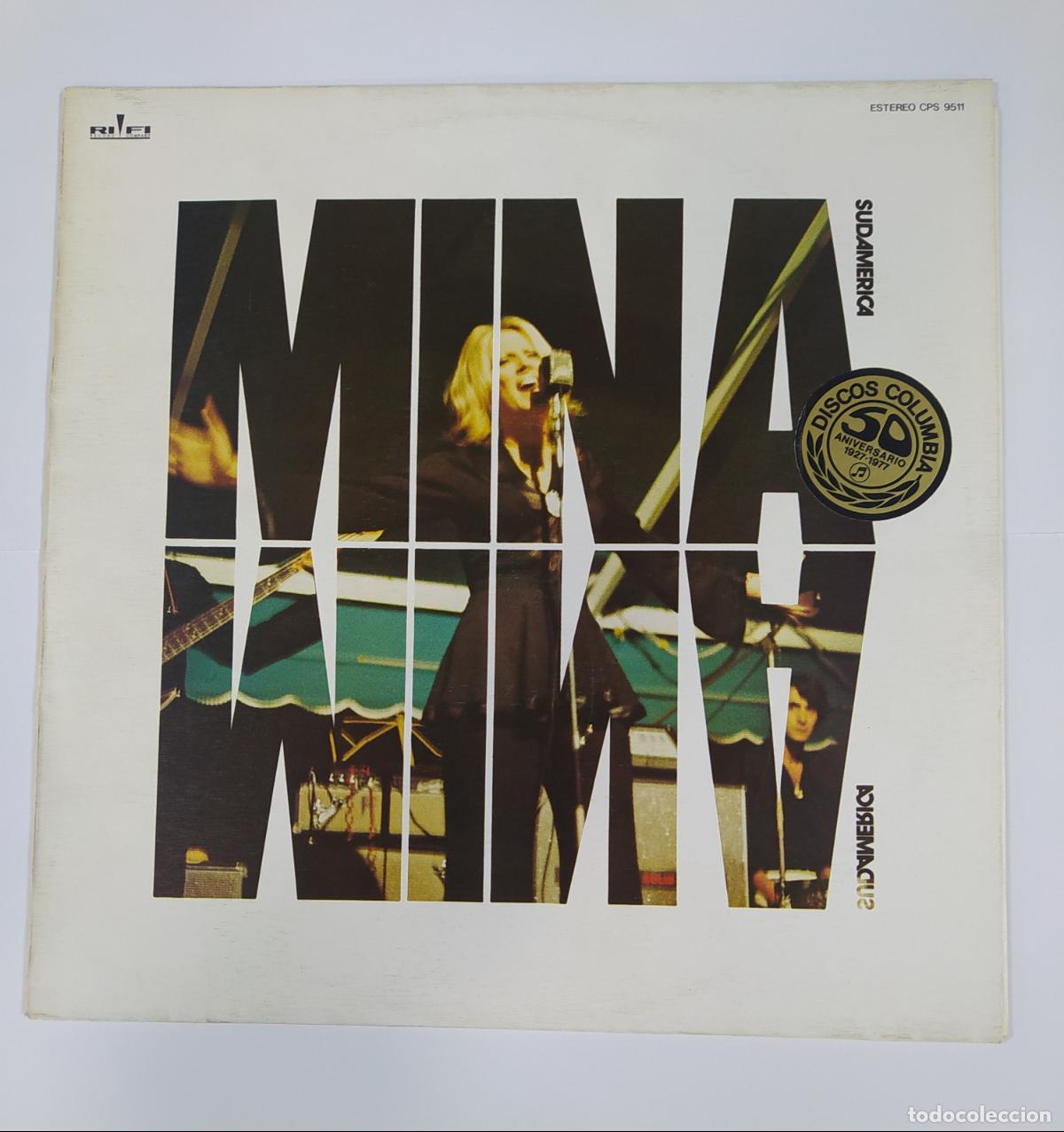 Discos de vinilo: MINA. SUDAM&Eacute;RICA. LP. TDKLP16 - Foto 1