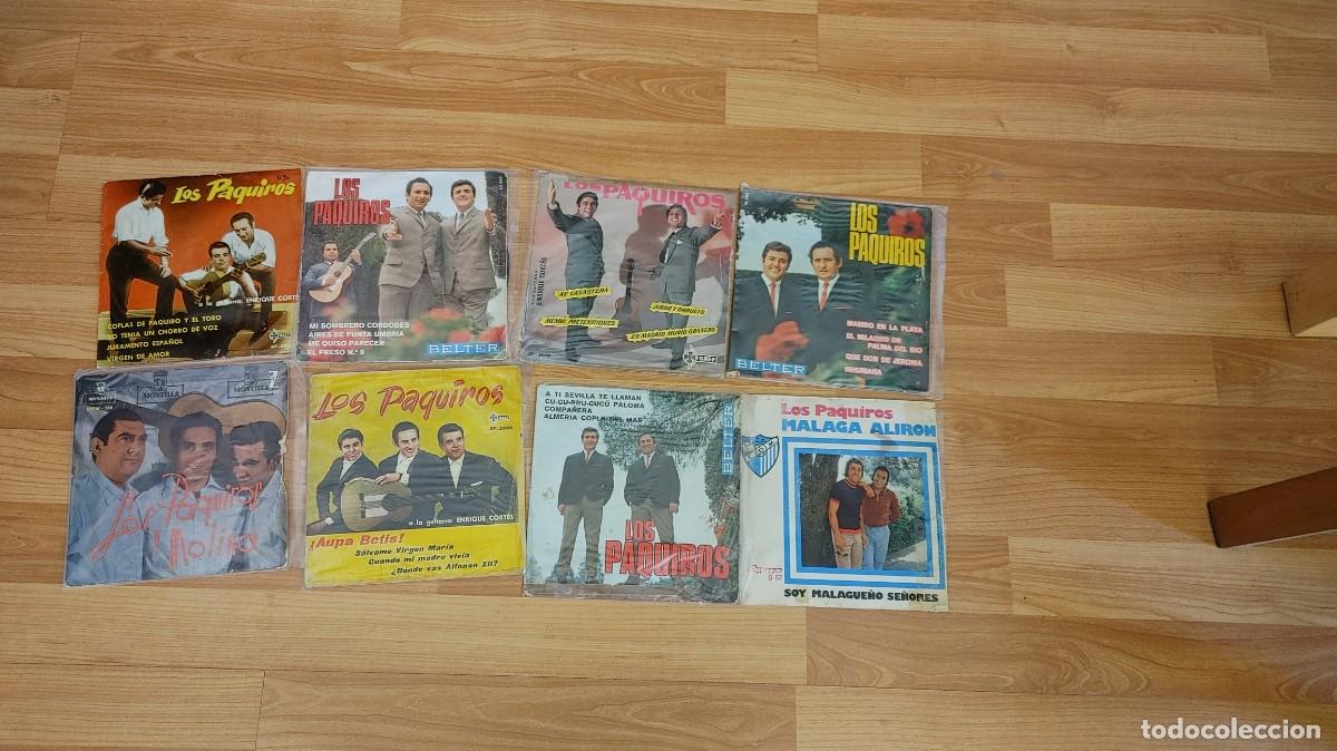 Discos de vinilo: LOS PAQUIROS-LOTE DE 8 EPS - Foto 1