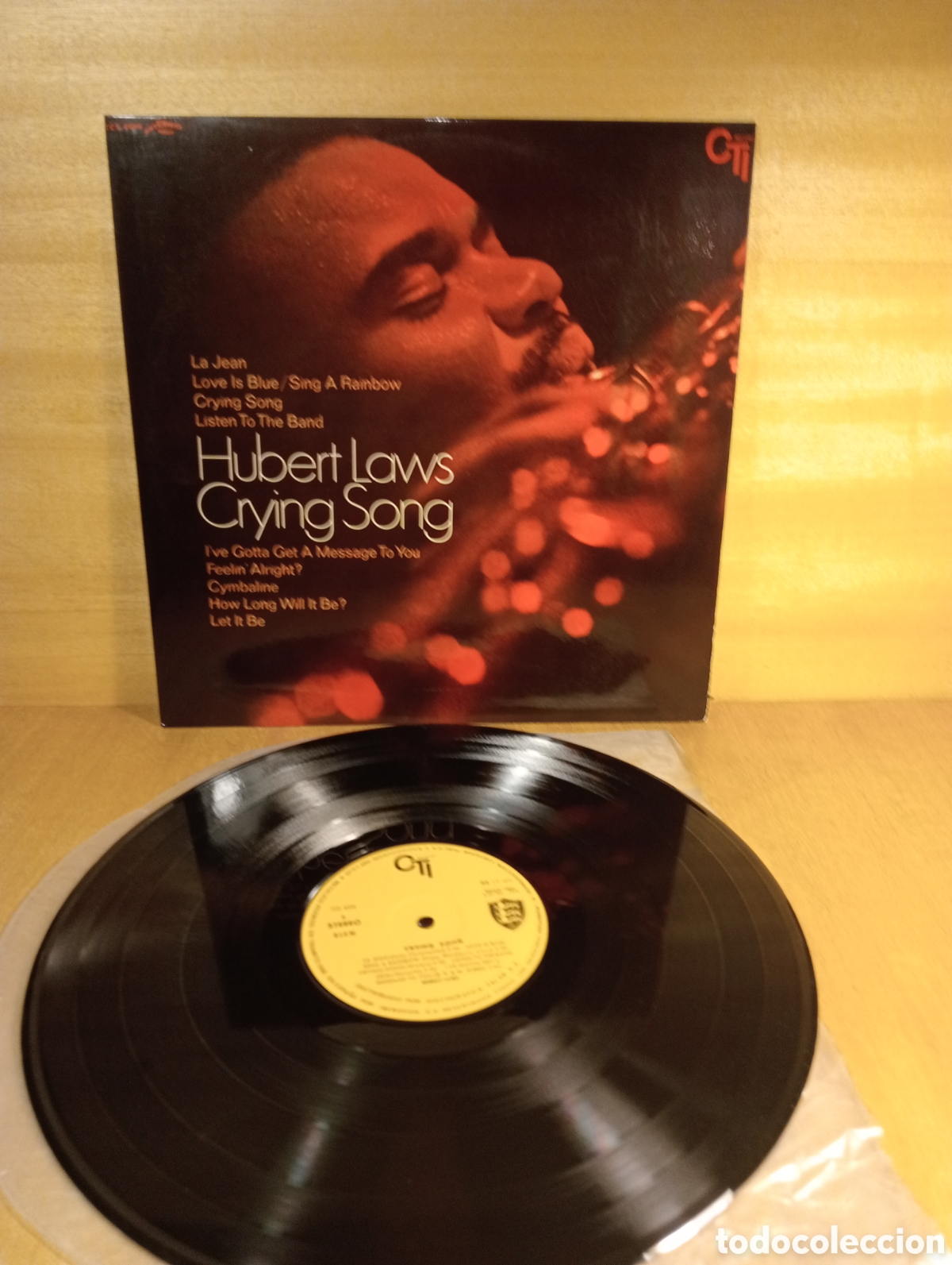Discos de vinilo: Hubert Laws. Crying Song. - Foto 1