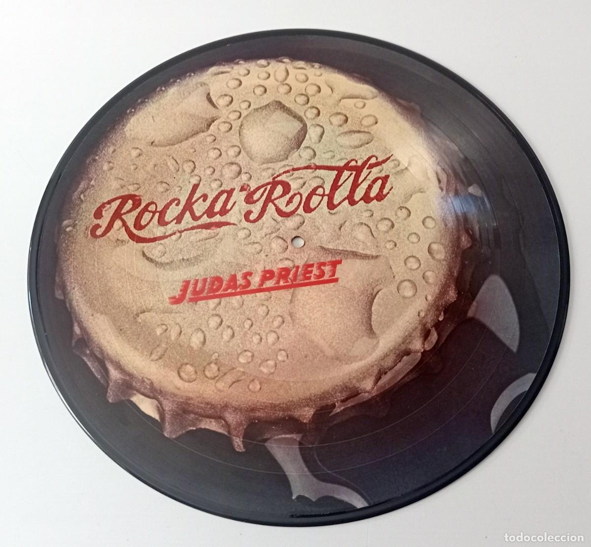 Discos de vinilo: PICTURE DISC JUDAS PRIEST - ROCKA ROLLA - Foto 2