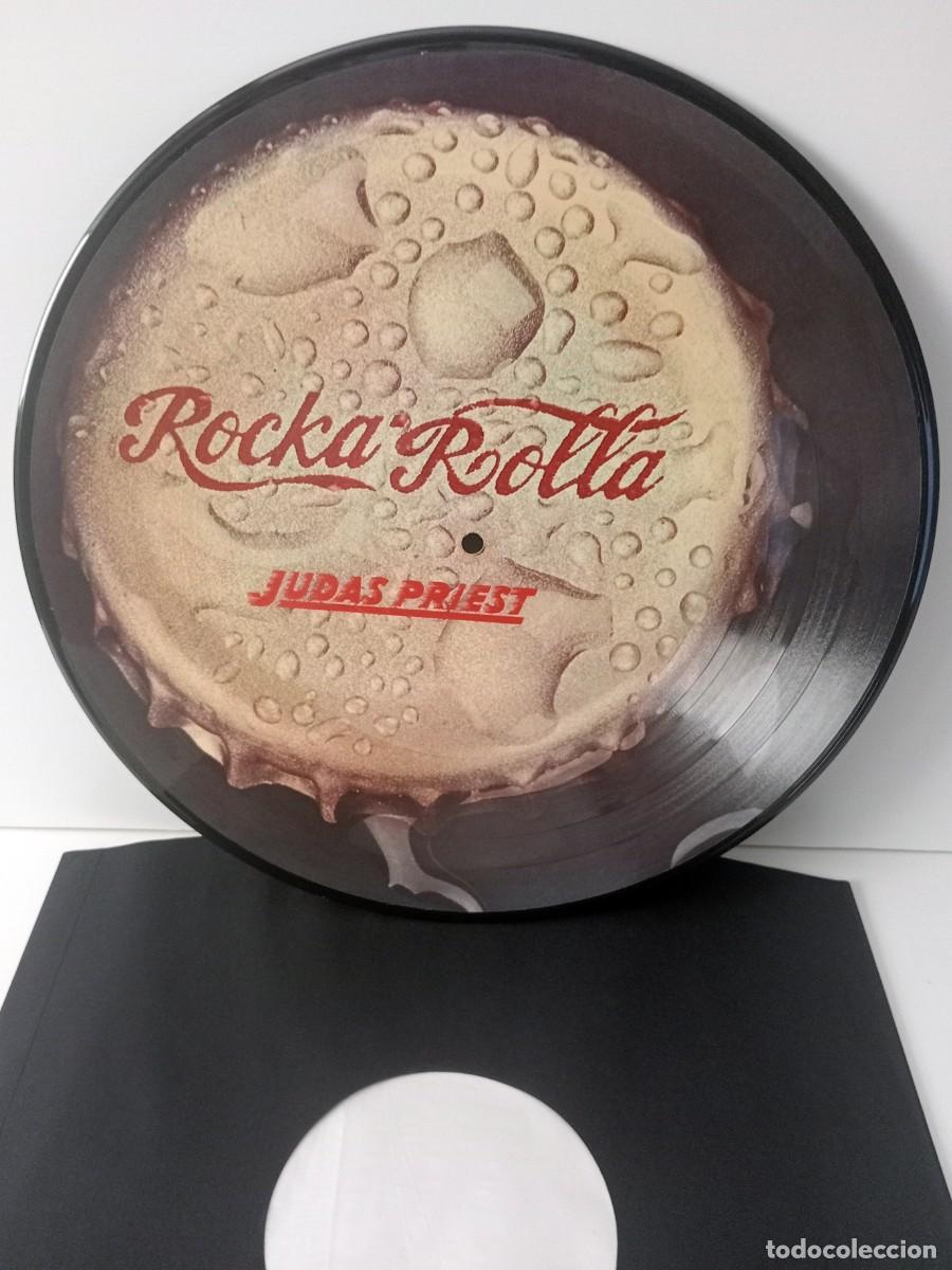 Discos de vinilo: PICTURE DISC JUDAS PRIEST - ROCKA ROLLA - Foto 1