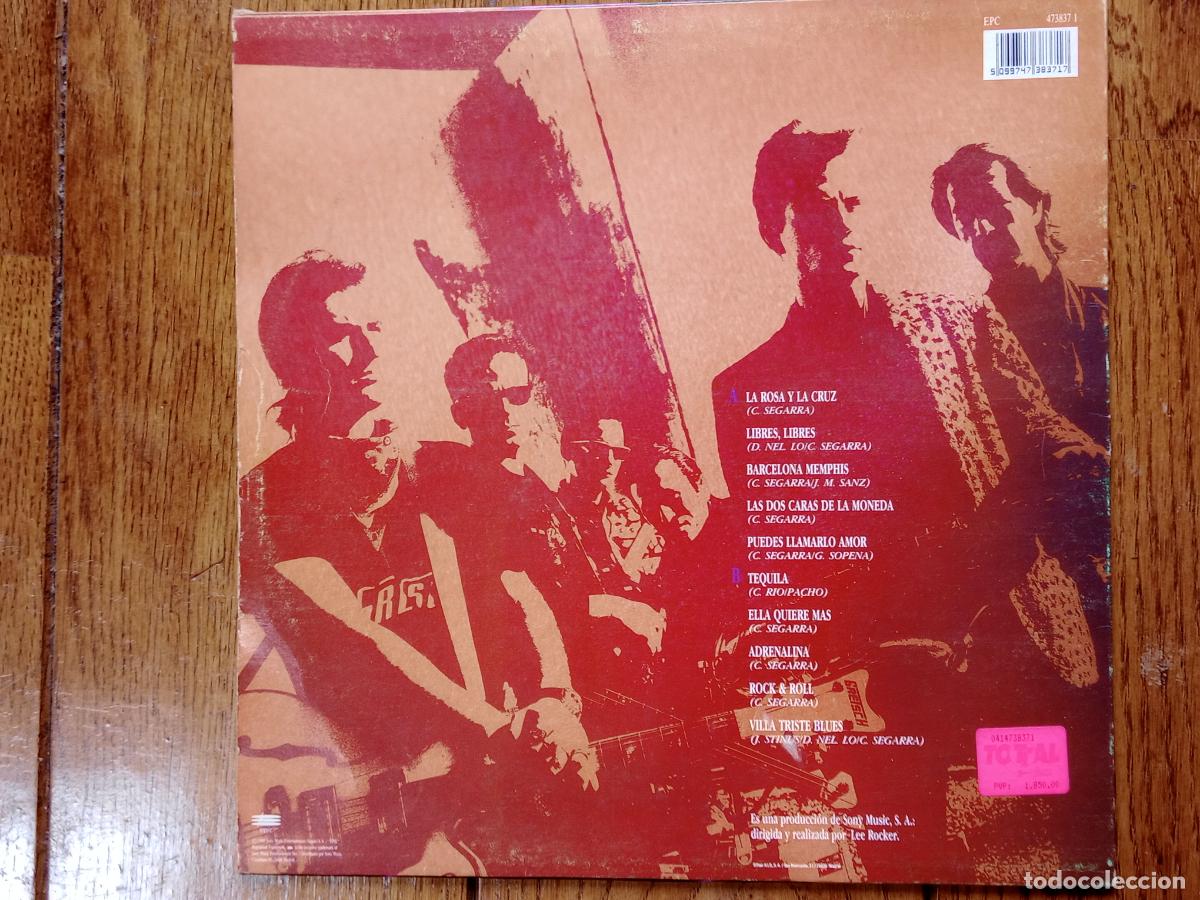 Discos de vinilo: Los Rebeldes - La rosa y la cruz - Foto 3