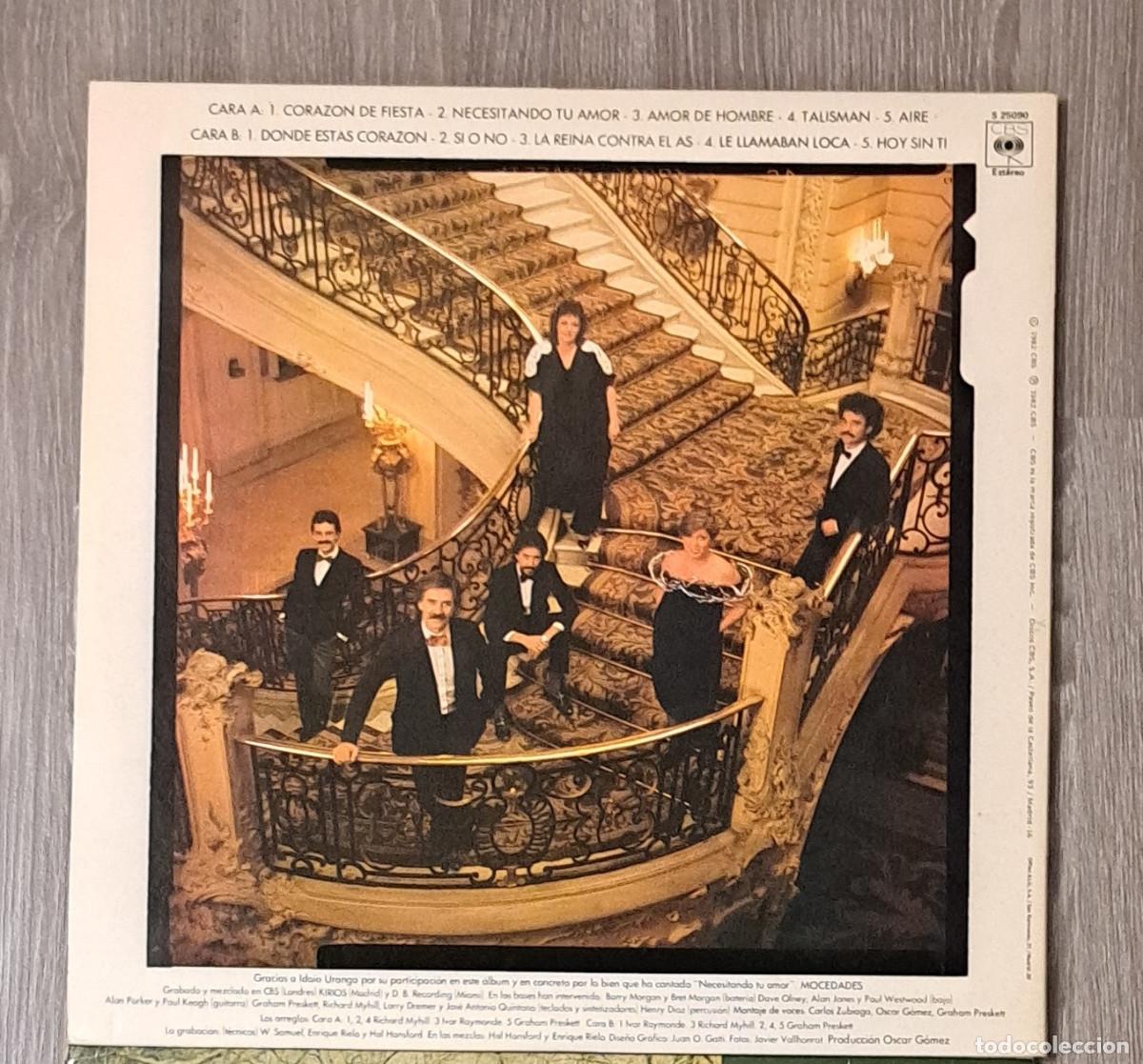 Discos de vinilo: LP de Mocedades - Amor de Hombre LP - Foto 2