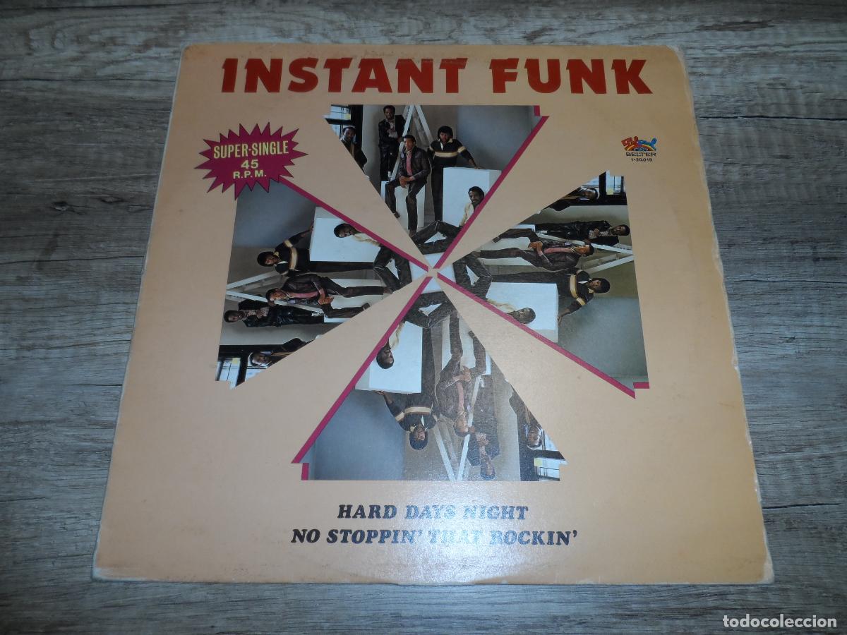 Discos de vinilo: INSTANT FUNK - HARD DAYS NIGHT - Foto 1