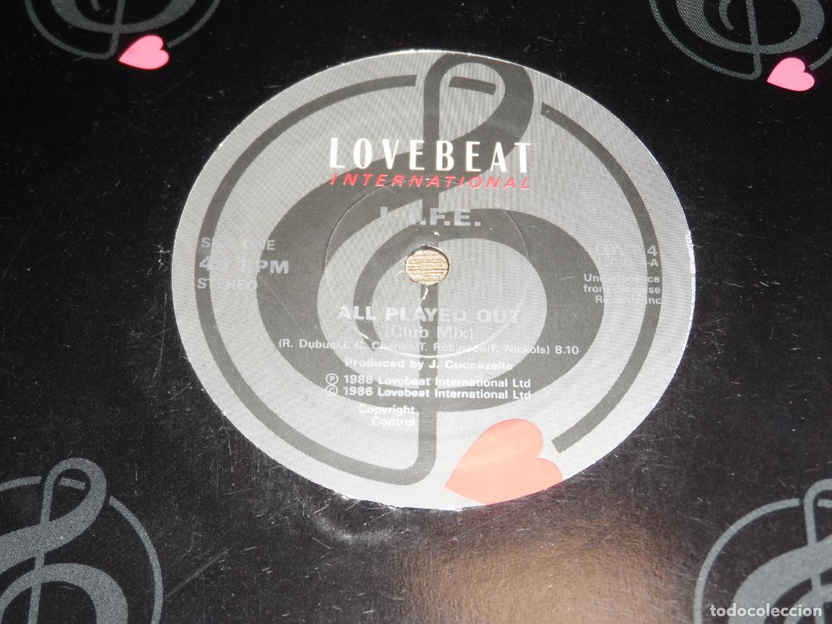 Discos de vinilo: L.I.F.E. &ndash; All Played Out - Foto 2