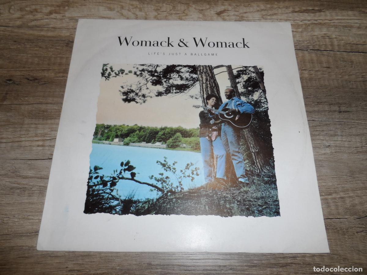 Discos de vinilo: WOMACK & WOMACK - LIFES JUST A BALLGAME - Foto 1