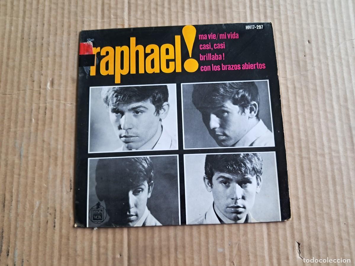 Discos de vinilo: RAPHAEL - MA VIE / MI VIDA EP 4 TEMAS 1964 - Foto 1