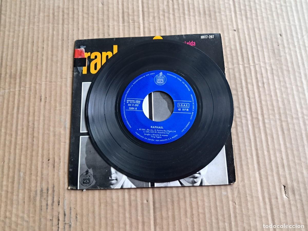 Discos de vinilo: RAPHAEL - MA VIE / MI VIDA EP 4 TEMAS 1964 - Foto 2