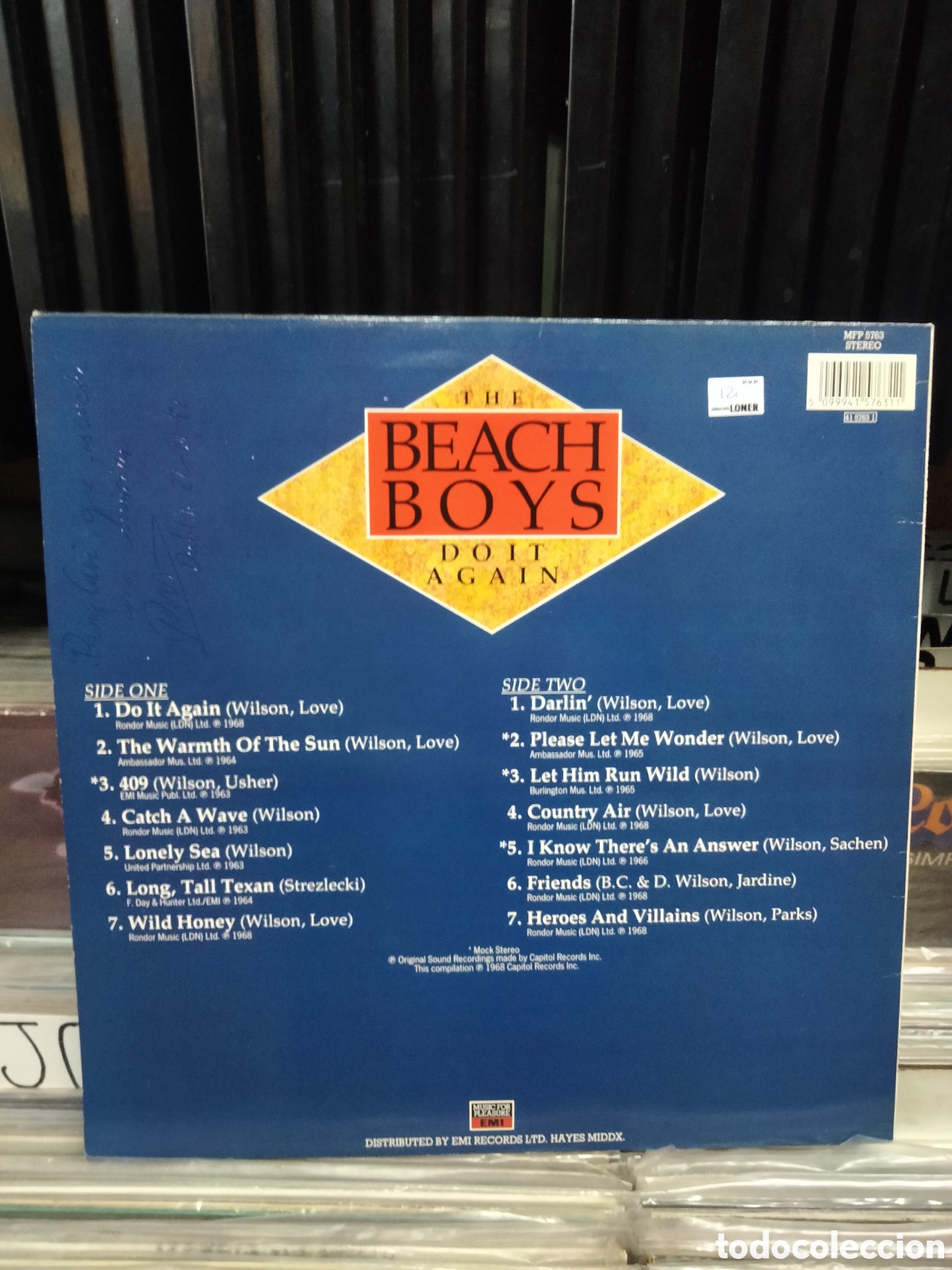 Discos de vinilo: The beach boys do It again - Foto 2