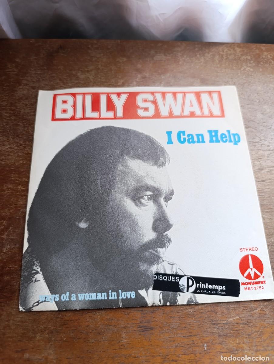 Discos de vinilo: Disco de vinilo Billy Swan &ndash; I Can Help - Foto 2