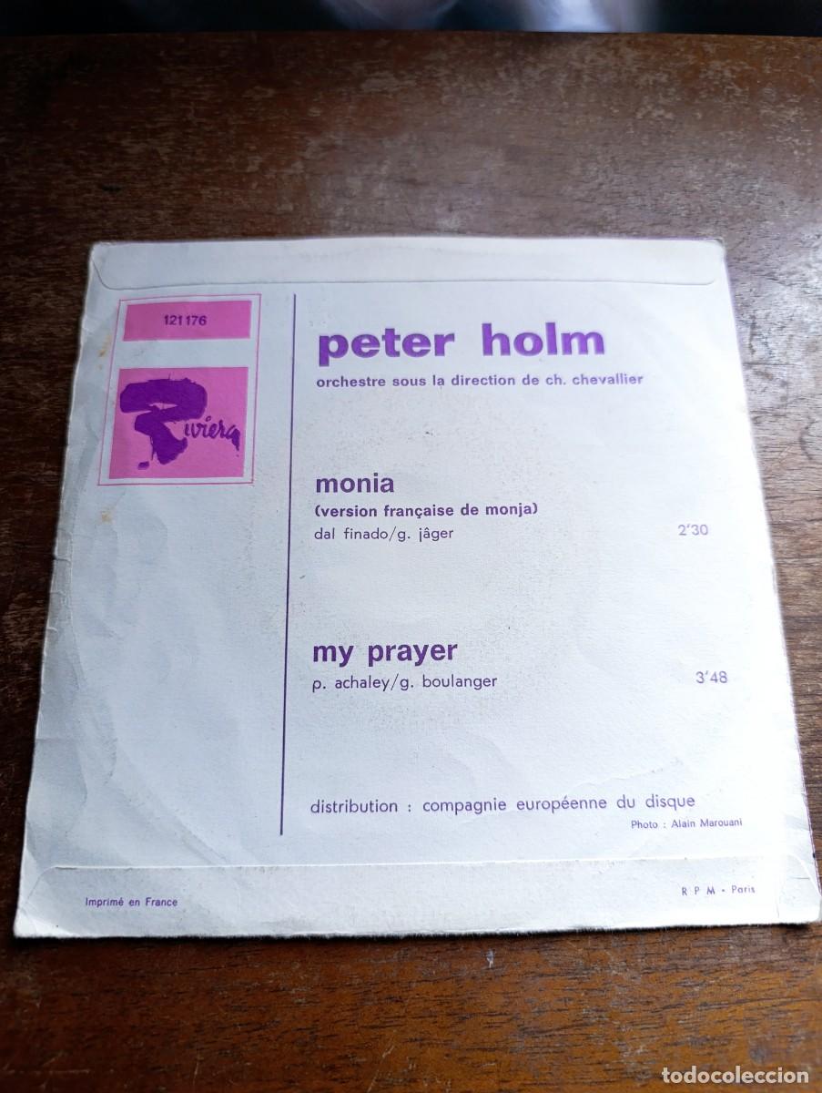 Discos de vinilo: Disco de vinilo Peter Holm Monia / My Prayer - Foto 2