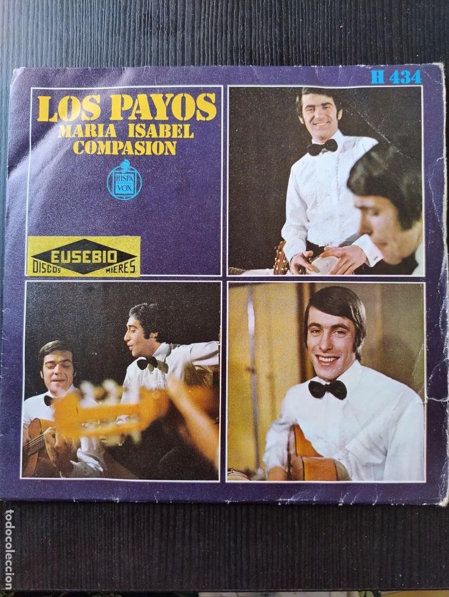 Discos de vinilo: Los Payos disco EP compasion,Maria Isabel - Foto 1