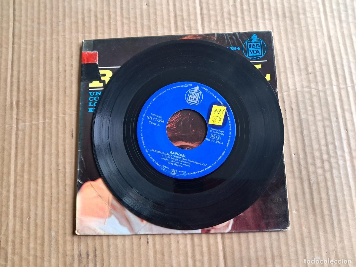 Discos de vinilo: RAPHAEL - UN LARGO CAMINO EP 4 TEMAS 1964 - Foto 2