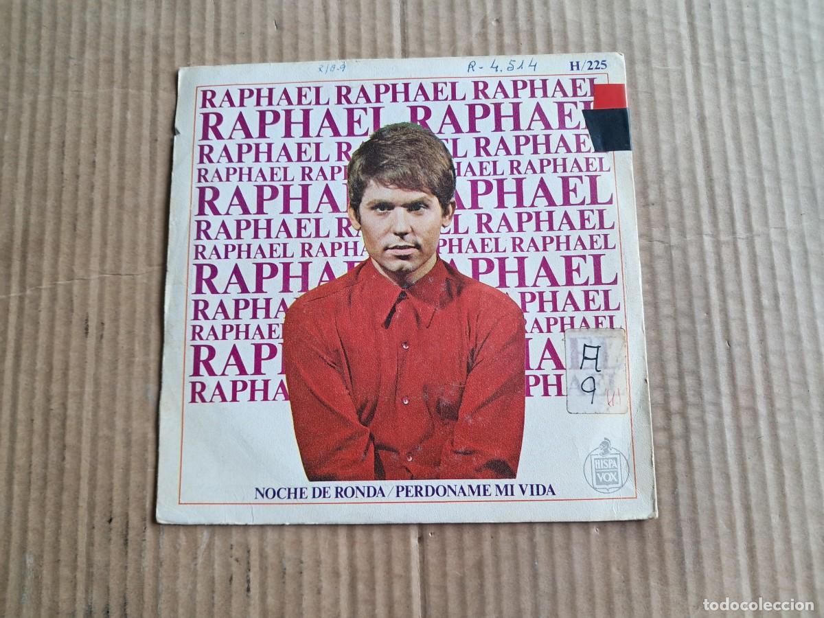 Discos de vinilo: RAPHAEL - NOCHE DE RONDA SINGLE 1967 - Foto 3
