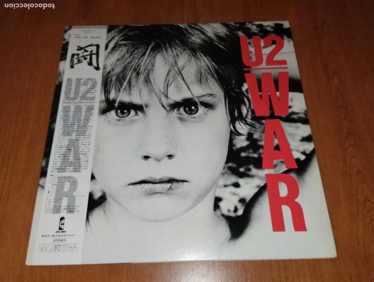 Discos de vinilo: VINILO EDICI&Oacute;N JAPONESA 25S-156 DE U2 - WAR - VER CONDICIONES DE VENTA - Foto 1