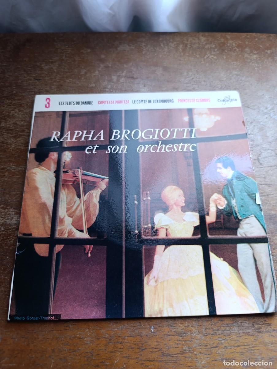 Discos de vinilo: Disco de vinilo Rapha Brogiotti et son orchestre - Foto 1