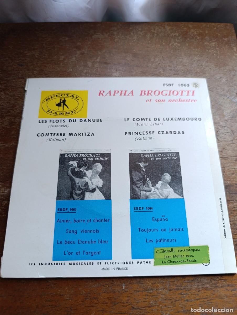 Discos de vinilo: Disco de vinilo Rapha Brogiotti et son orchestre - Foto 2