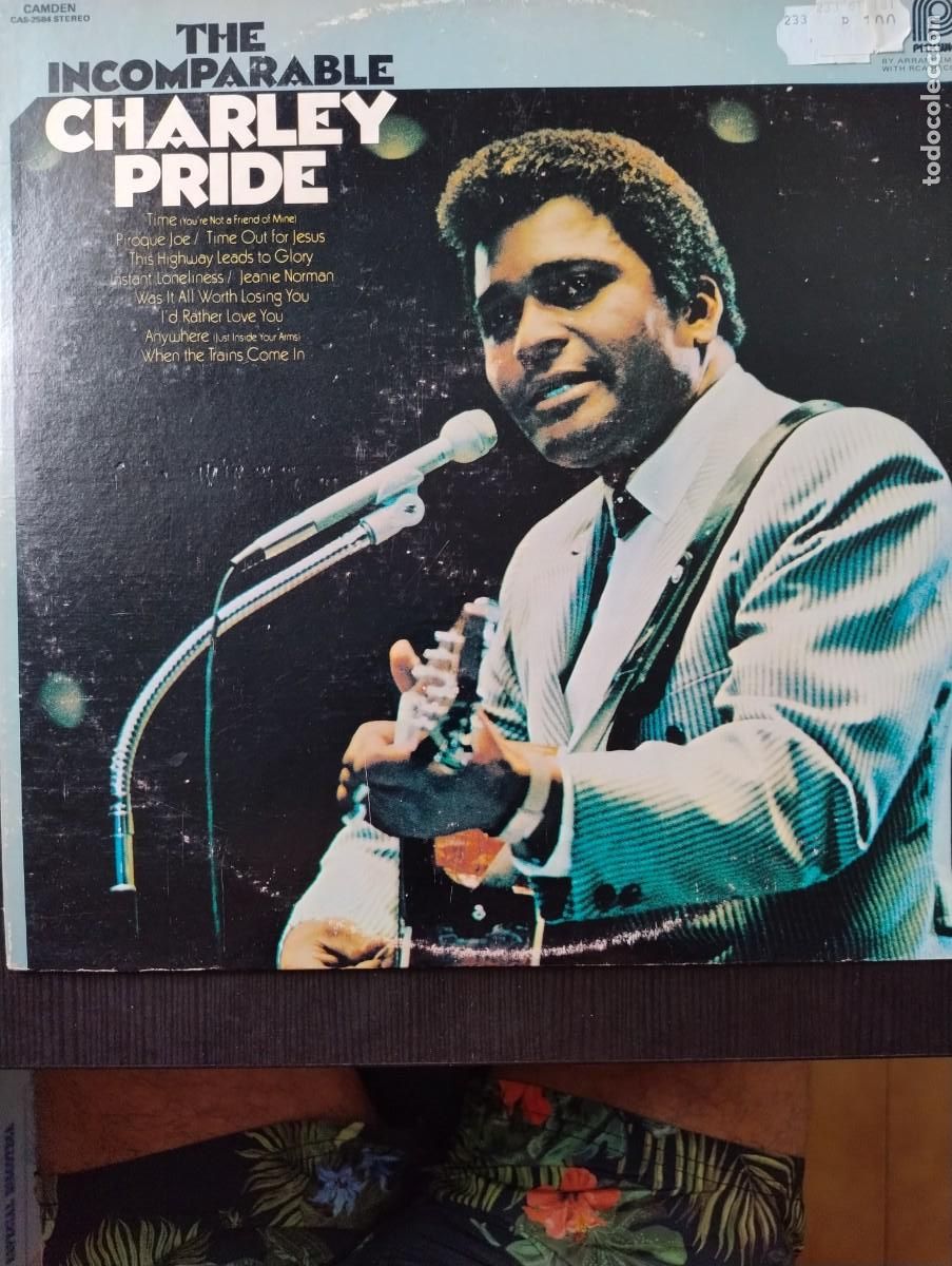 Discos de vinilo: Charley Pride LP the incomparable - Foto 1