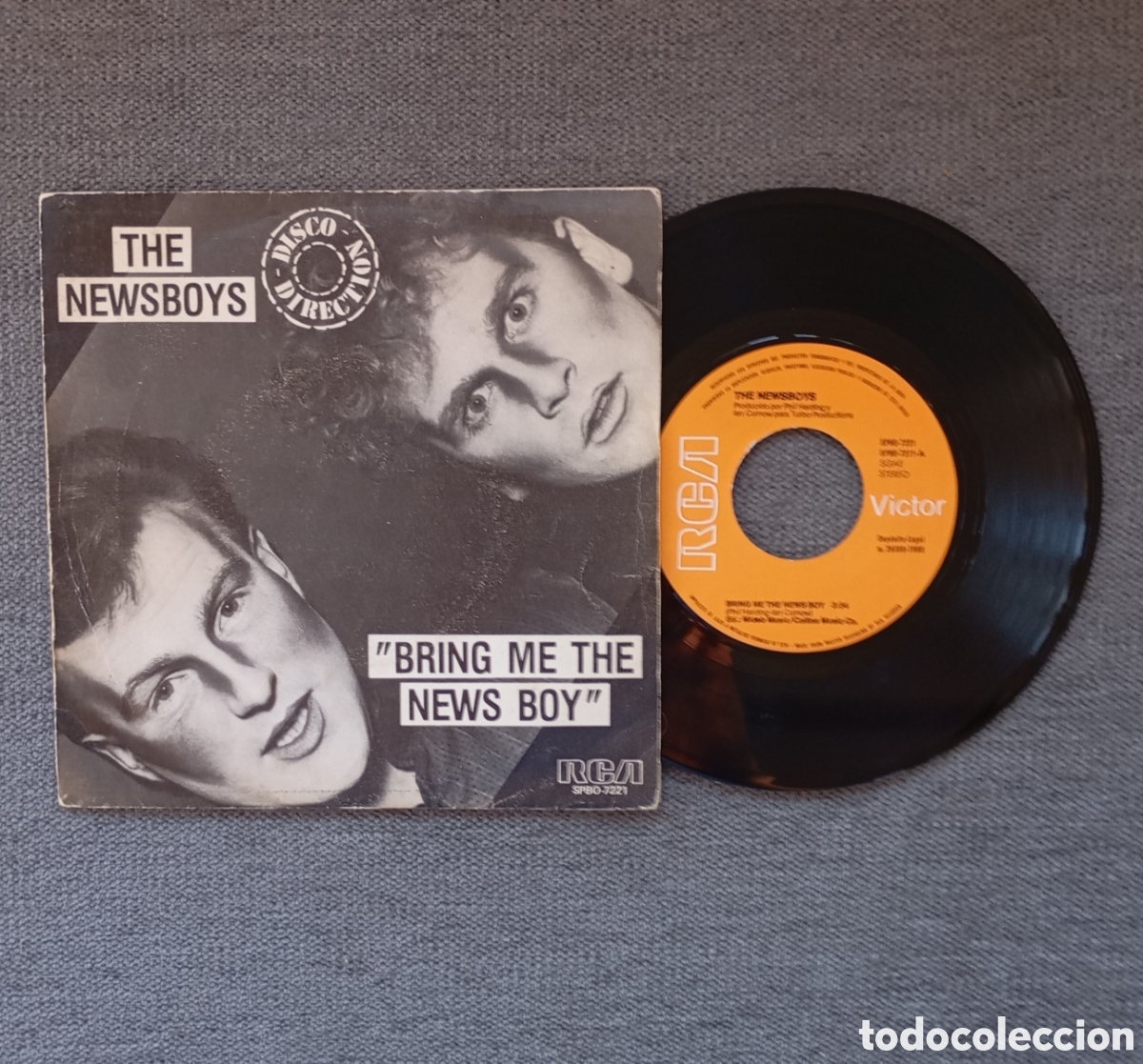 Vinyl-Schallplatten: The Newsboys. Bring Me The News Boys/ Alternatives. Single 7&rdquo;, a&ntilde;o 1980.