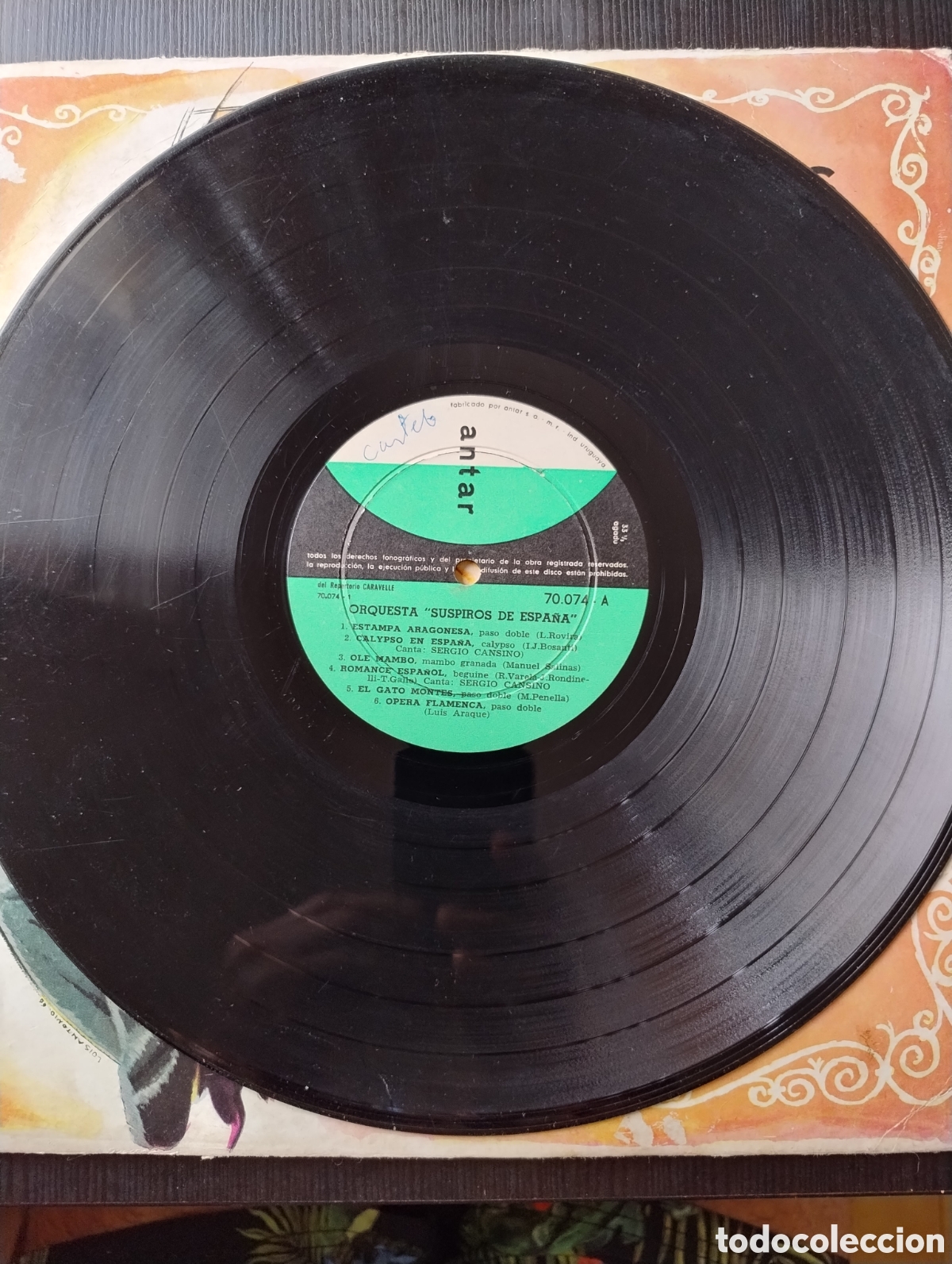 Discos de vinilo: Suspiros de Espa&ntilde;a orquesta LP - Foto 3