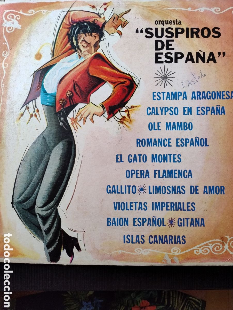Discos de vinilo: Suspiros de Espa&ntilde;a orquesta LP - Foto 1