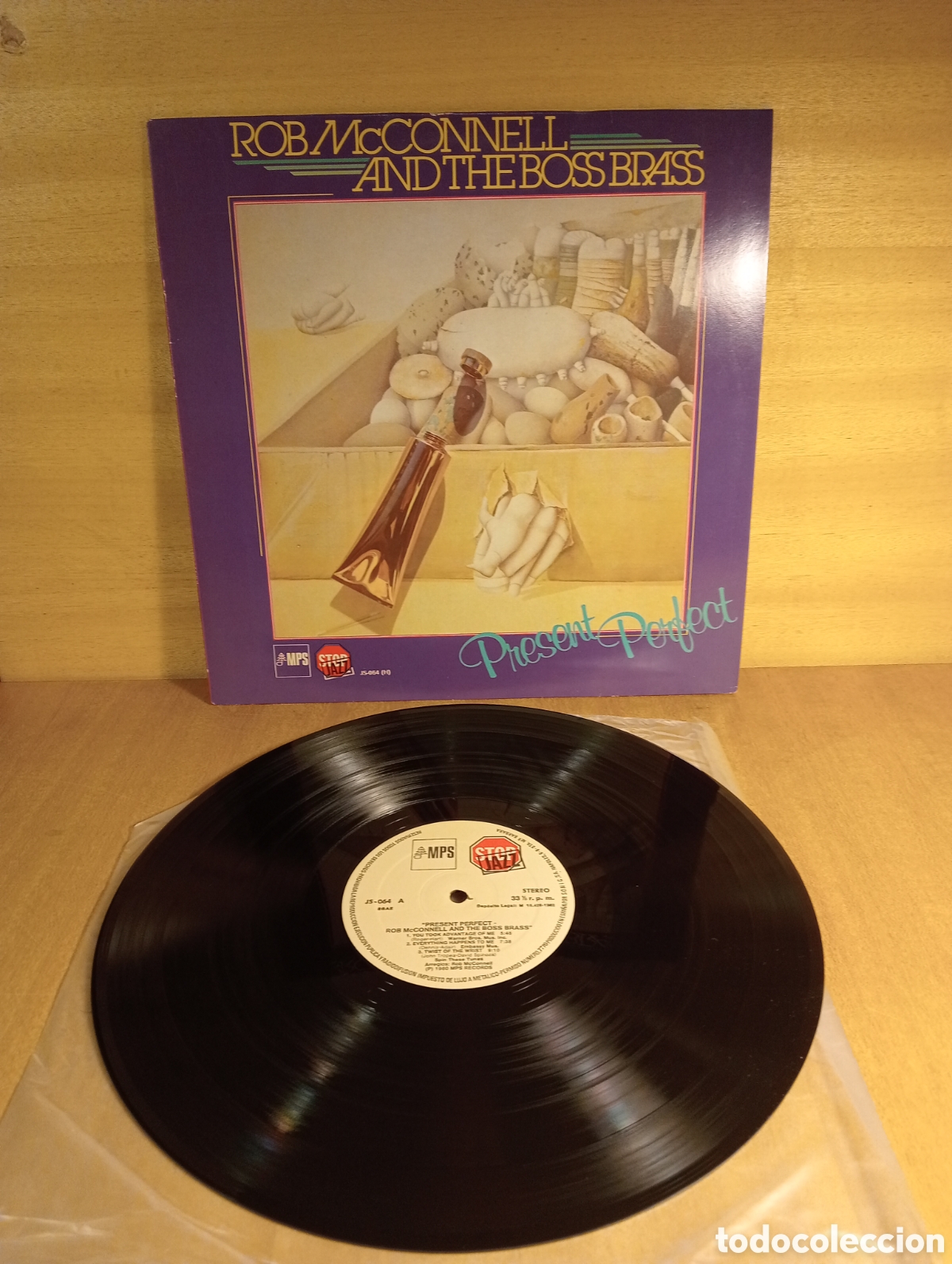 Discos de vinilo: Rob McConnell and The Boss Brass. Present Perfect. - Foto 1