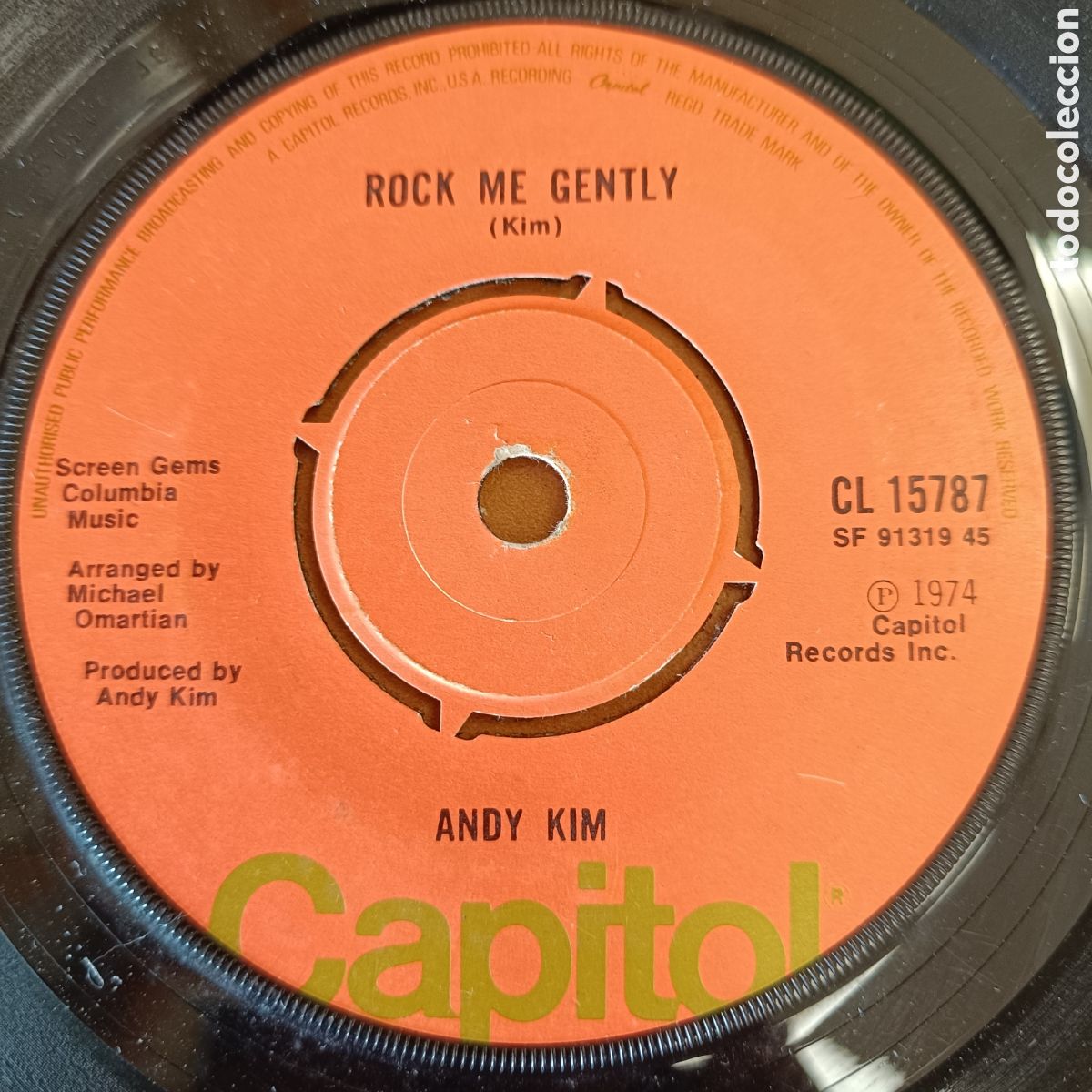 Discos de vinilo: Andy Kim &ndash; Rock Me Gently - Foto 1