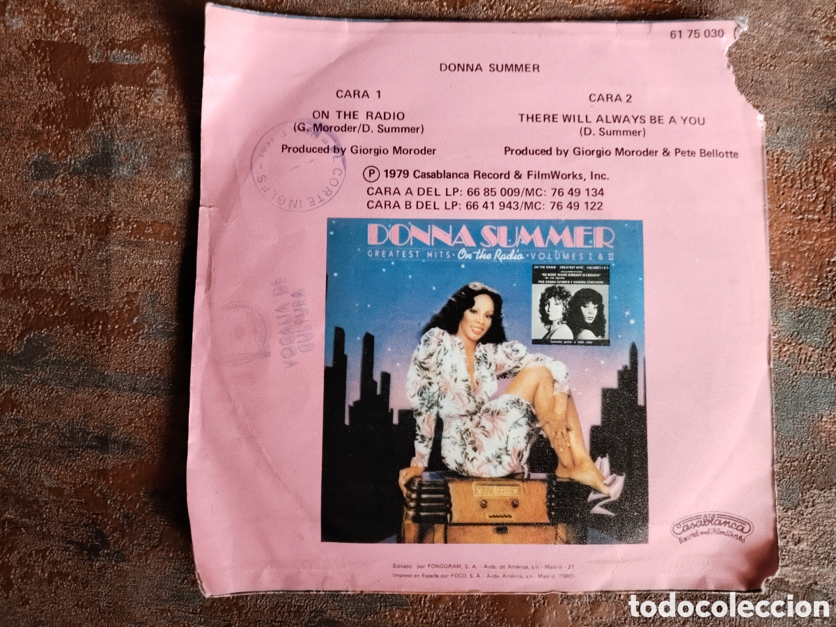 Discos de vinilo: Donna Summer Singles - Foto 5