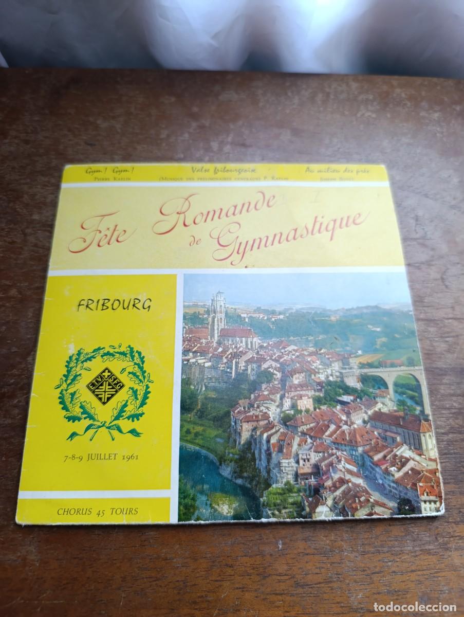 Discos de vinilo: Disco de vinilo Fete romande de gimnastique - Foto 1