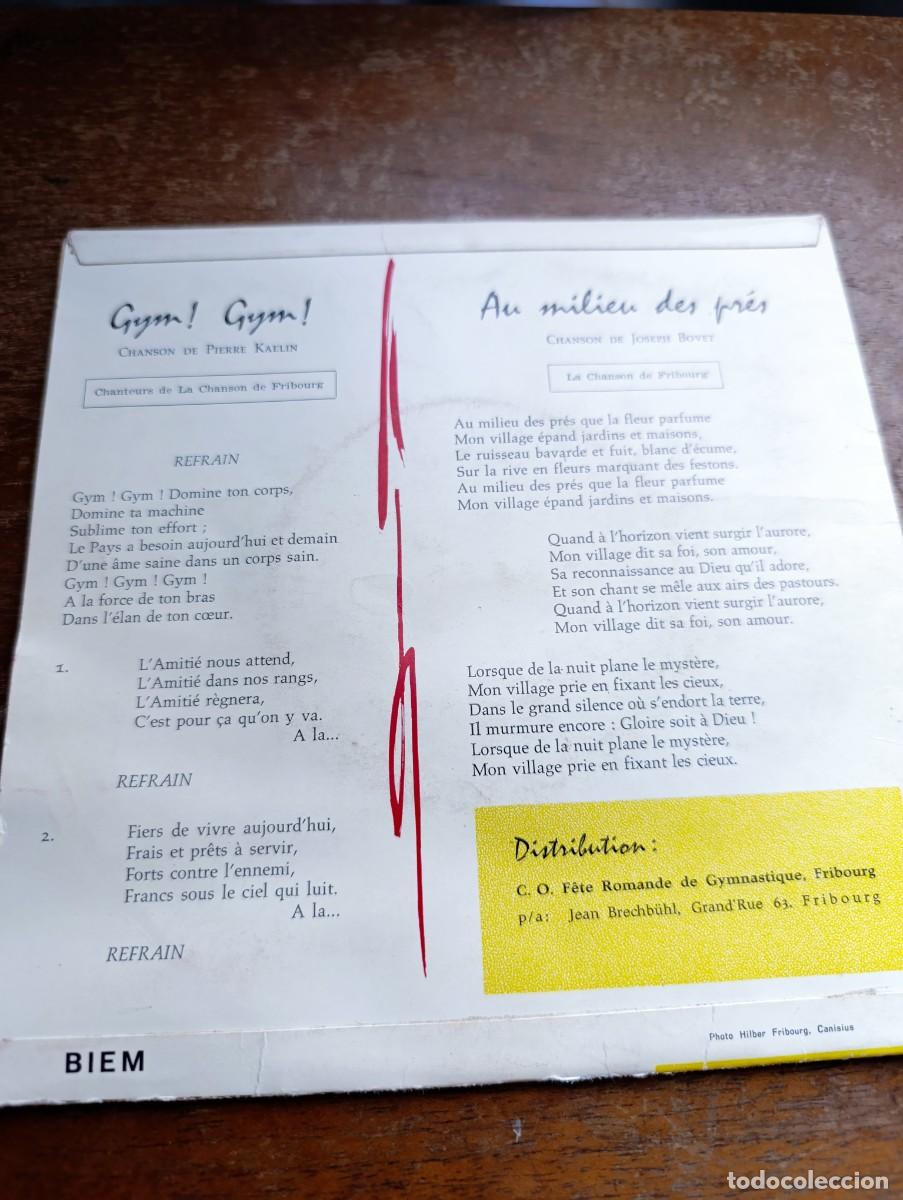 Discos de vinilo: Disco de vinilo Fete romande de gimnastique - Foto 3