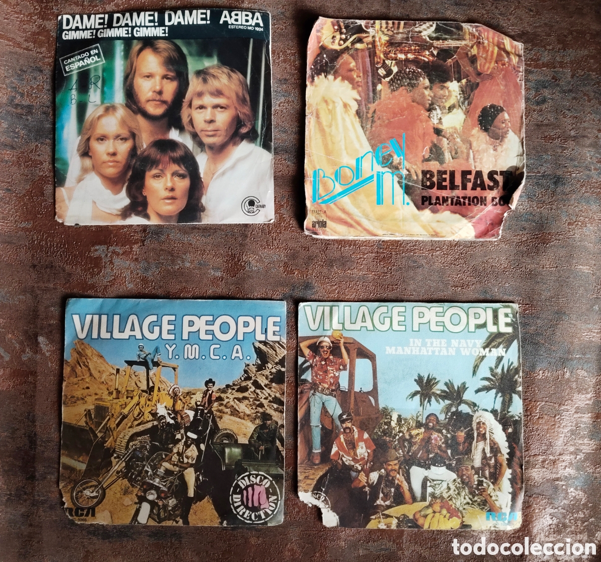 Discos de vinilo: M&uacute;sica Disco Colecci&oacute;n 80s. - Foto 1