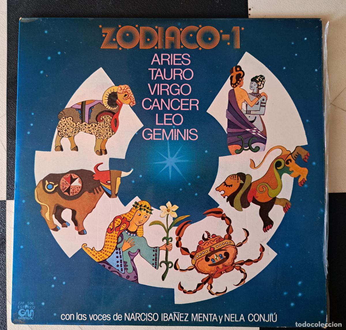 Disques de vinyle: Lp Zodiaco-1 Narciso Ib&aacute;nez Menta Psych vocal