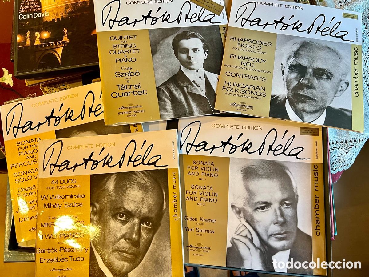 Discos de vinilo: Bartok, Complete edition, Chamber music, vol 2 - Foto 3