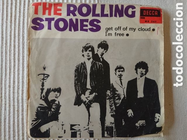 Discos de vinilo: The Rolling Stones - get off my cloud - Foto 1