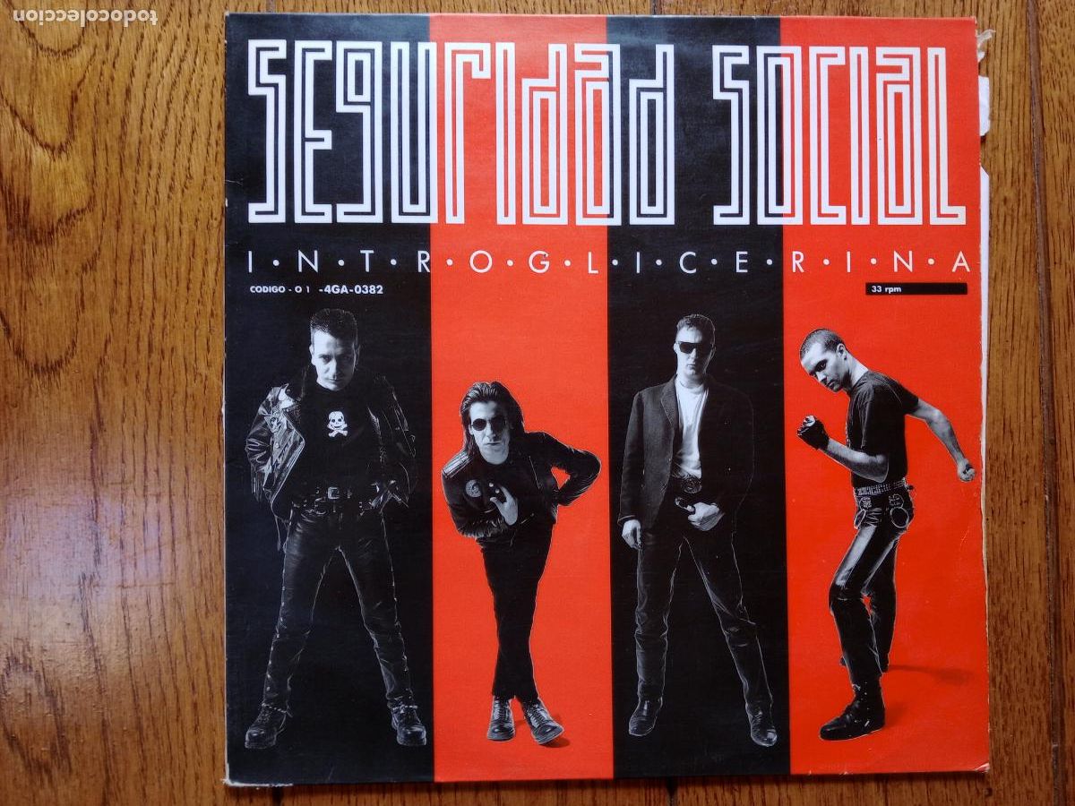 Discos de vinilo: Seguridad Social - Introglicerina - Foto 1