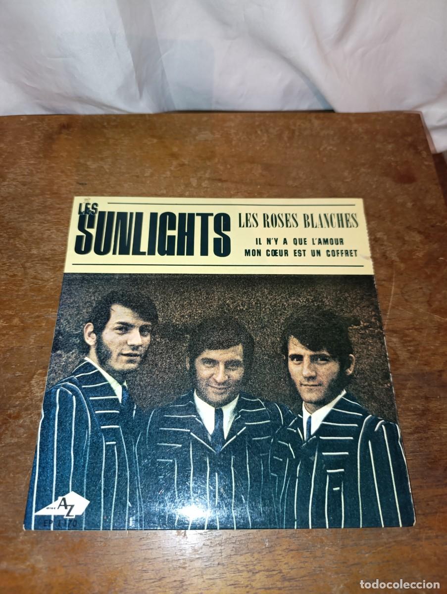 Discos de vinilo: Disco de vinilo Les Sunlights &ndash; Les Roses Blanches - Foto 1