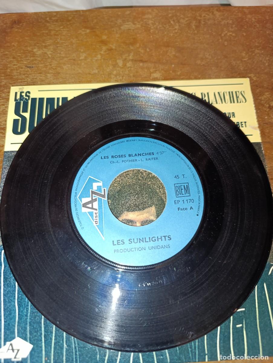 Discos de vinilo: Disco de vinilo Les Sunlights &ndash; Les Roses Blanches - Foto 3