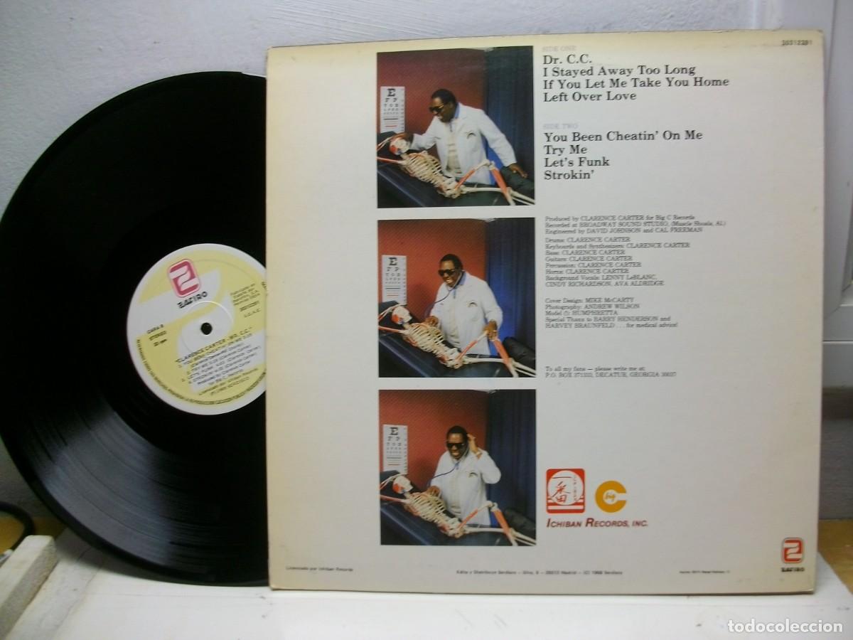 Discos de vinilo: Clarence Carter &ndash; Dr. C.C. LP - Foto 2
