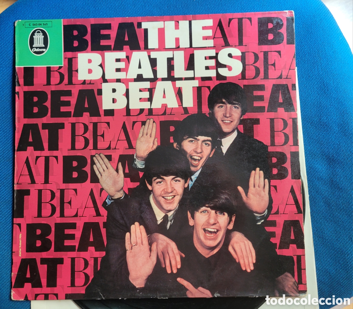 Discos de vinilo: BEATLES LP ALEMAN EXITOS A&Ntilde;OS 60 - Foto 3