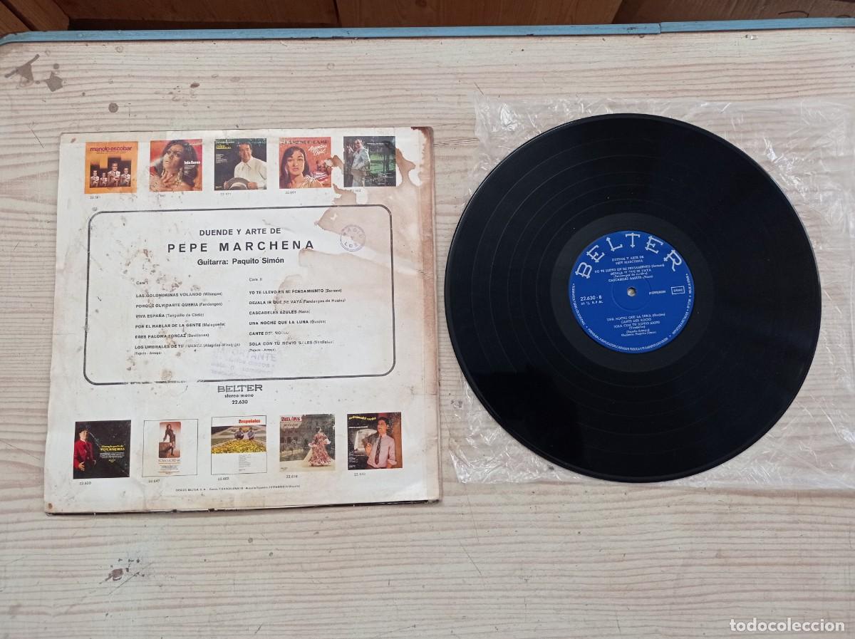 Discos de vinilo: Pepe Marchena - Duende Y Arte De Pepe Marchena LP - Foto 2
