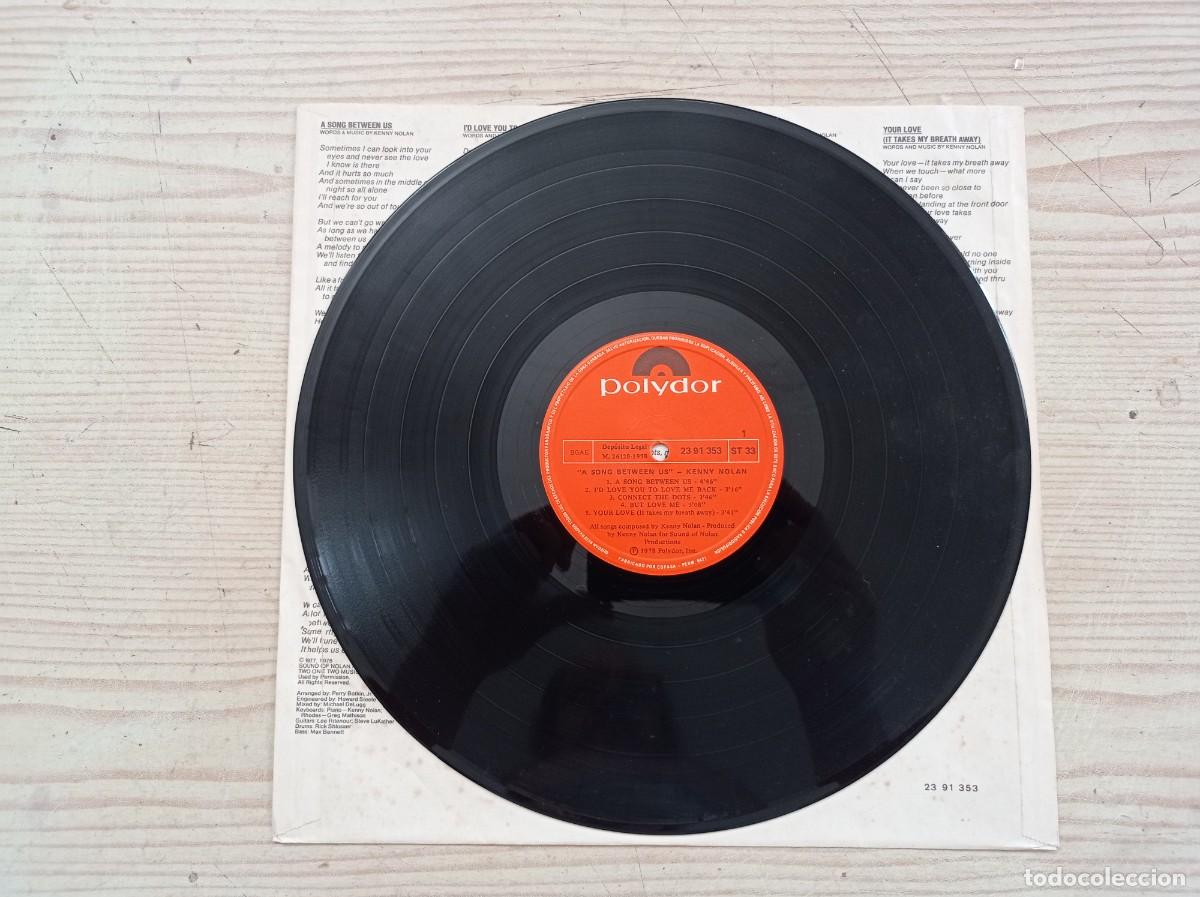 Discos de vinilo: Kenny Nolan - A Song Between Us LP - Foto 3
