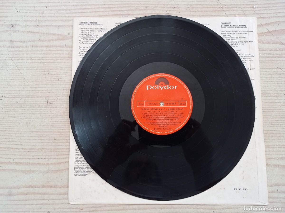 Discos de vinilo: Kenny Nolan - A Song Between Us LP - Foto 4