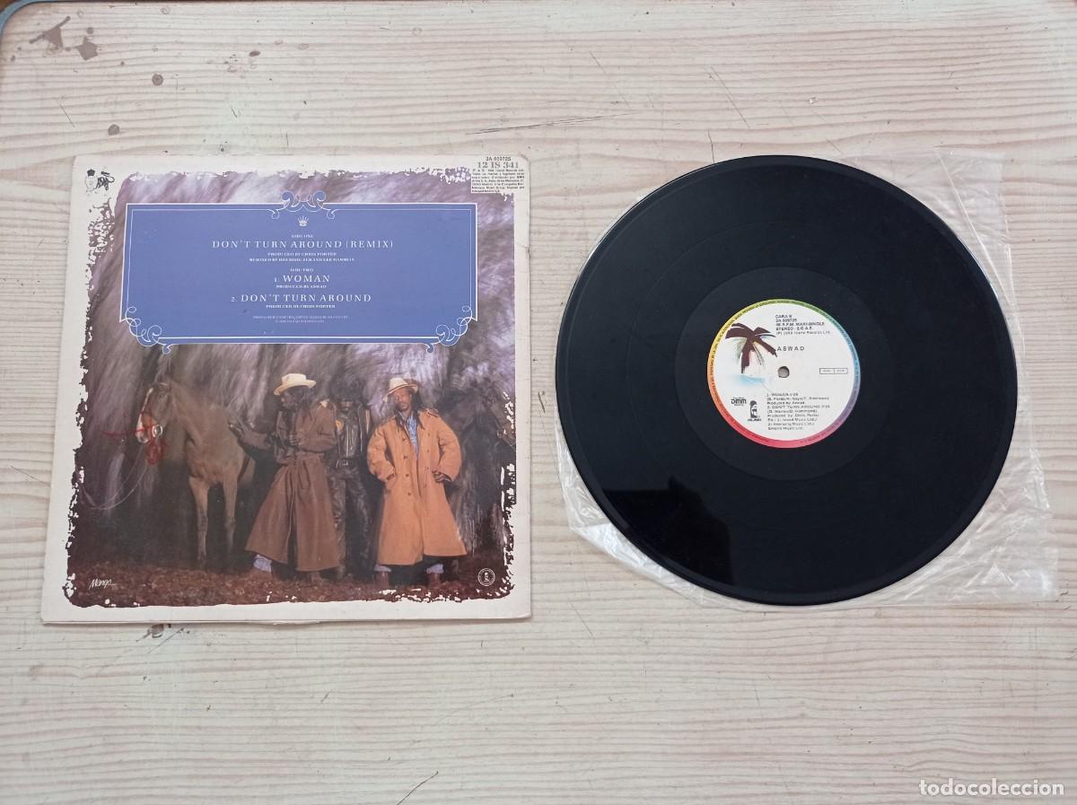 Discos de vinilo: Aswad - Dont Turn Around - Maxi Single - Foto 2