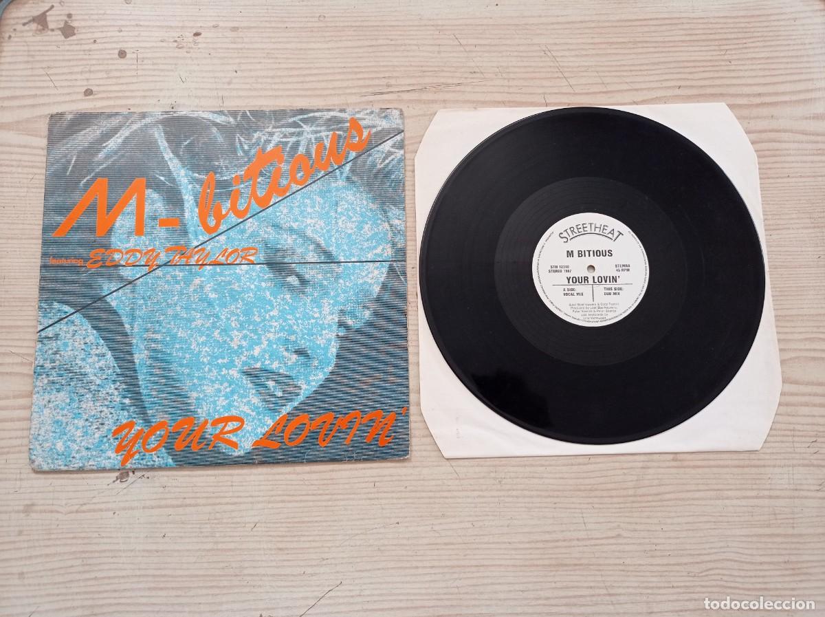 Discos de vinilo: M-Bitious Featuring Eddy Taylor - Your Lovin - Maxi Single - Foto 1