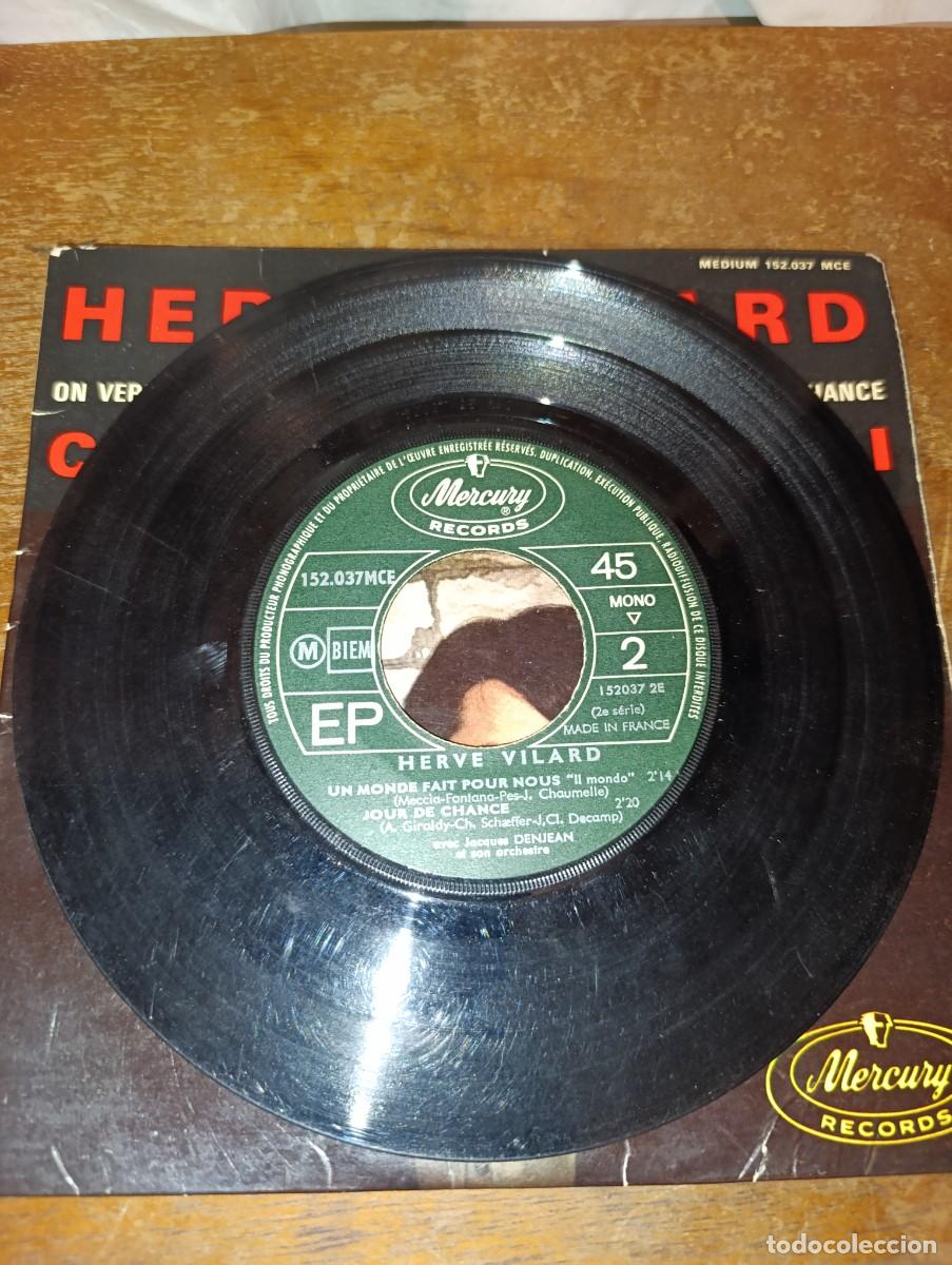 Discos de vinilo: Disco de vinilo Herv&eacute; Vilard &ndash; Capri Cest Fini - Foto 3
