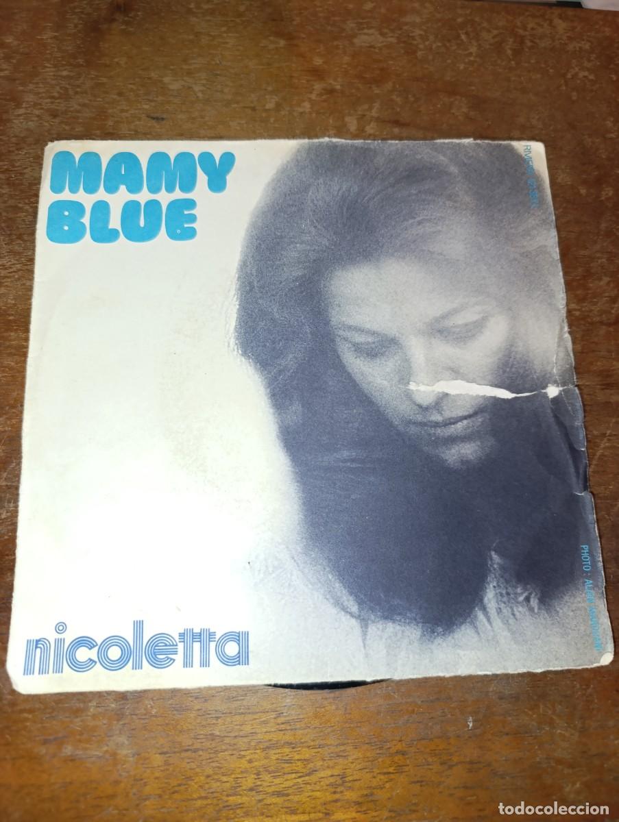 Discos de vinilo: Disco de vinilo Nicoletta Mamy Blue - Foto 2