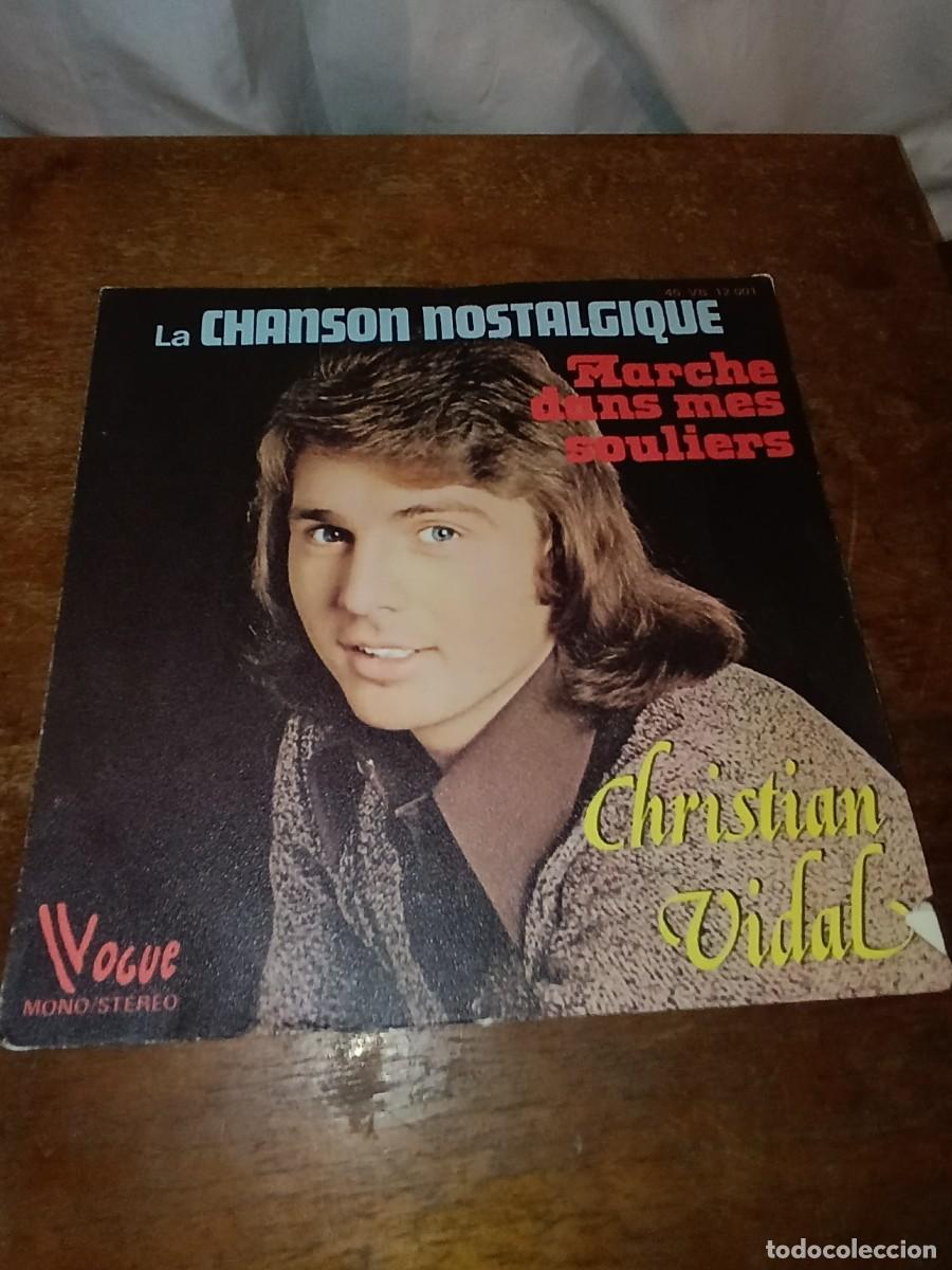 Discos de vinilo: Disco de vinilo Christian Vidal &ndash; La Chanson Nostalgique - Foto 1